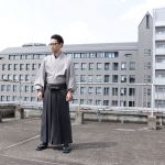 pleatsHAKAMA‐Pants-bk