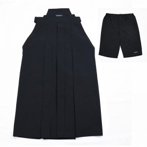 pleatsHAKAMA‐Pants-bk